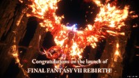《FF16》团队祝贺《FF7重生》成功发布!凤凰贺图庆祝