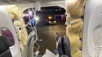美一客机舱门脱落3乘客索赔10亿美元：PTSD了