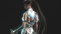 博主自制《星刃》女主3D模型：傲人身材一览无余