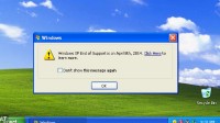 微软仍通知XP用户推荐升级至新系统:结束支持已10年