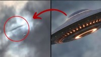 美国日全食期间疑现UFO：狭长影子飞速穿越云层