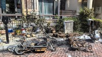 男子给电瓶车飞线充电引发火灾被行拘：明知故犯