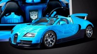 全球唯一：变形金刚版布加迪Veyron GS Vitesse跑车将公开拍卖