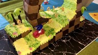创意十足！玩家自制《刺猬索尼克》绿色山丘主题蛋糕