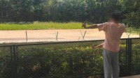 男子带孩子用弹弓打大象？合肥野生动物园：象无大碍
