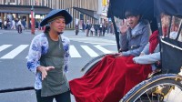 日本人力车夫月薪高达5.8万元 录用比例不足三分之一