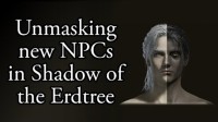 竟然是美人！玩家解包出《黄金树幽影》NPC们的样子