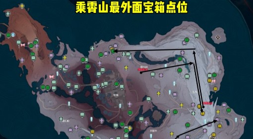 《鸣潮》乘霄山100%探索收集攻略 乘霄山宝箱位置