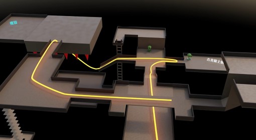 《艾尔登法环》DLC雾谷地下墓地3D地图导航