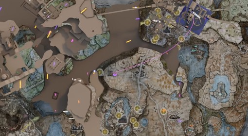 《艾尔登法环》DLC劳弗古遗迹3D地图导航