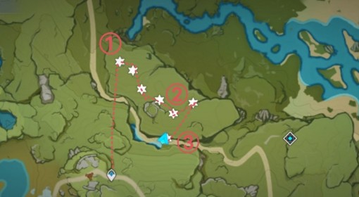 《原神》小灯草采集路线推荐