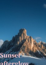 Sunset afterglow