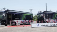 2025大阪世博会自动驾驶巴士开启试运行 时速40公里