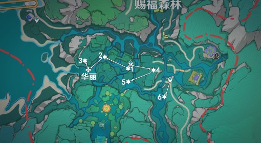 《原神》赐福森林纸蛙跳远解谜攻略