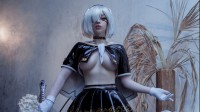 肉感美女COS作品赏析：防火女、尼尔2B大饱眼福