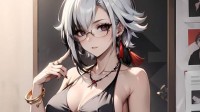 AI少女绘：无论在哪儿 波涛汹涌果然还是不能少