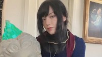 美女COS《老头环》瑟濂超还原：摘面具更美 还有玉足