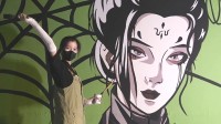 石家庄《黑神话》四妹墙绘完工！圣地巡礼新去处