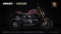 杜卡迪《怪物猎人》周年联动摩托:限量20台 260w日元