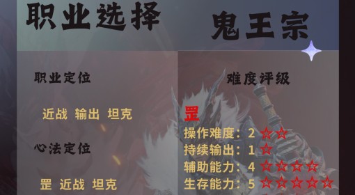 《诛仙世界》鬼王宗职业特色及玩法介绍