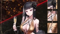 《妮姬》限定时装展示：金色晚礼服身材吸睛！