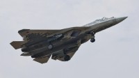 隐形战机苏-57抵达珠海 首次参加2024中国航展