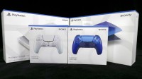 靛似霞，白如玉！PS5主机盖、手柄净彩色系开箱图赏