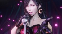 《FF7》蒂法3D作品超美：紫色连衣裙别具韵味