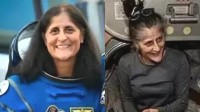 美国滞留太空宇航员瘦成锥子脸 NASA坚称很健康