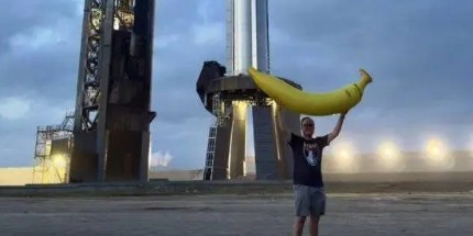 reddit网友：香蕉可以丈量一切！马斯克都送它上太空