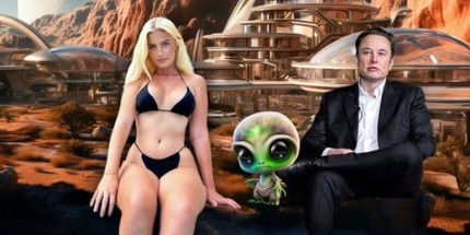 瑞典女模希望和马斯克在火星生娃：星际亚当夏娃？