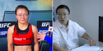 UFC中国女选手主业是中医火到国外：好一个近战牧师