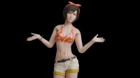 3D大神晒《FF7》尤菲模型：新的美图或聚焦玉足？