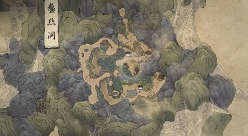 《黑神话：悟空》盘丝洞官方地图一览