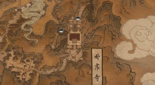 《黑神话：悟空》卧虎寺官方地图一览