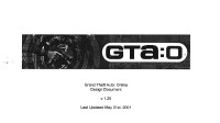 《GTA》开发文档泄露！20多年前就有《GTAOL》了？