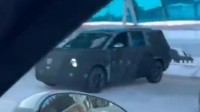小米第三款车型新谍照:外观大变样、中大型家庭SUV