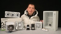 锐龙9700X一键解锁105W 纯白轻奢新年游戏攒机实战