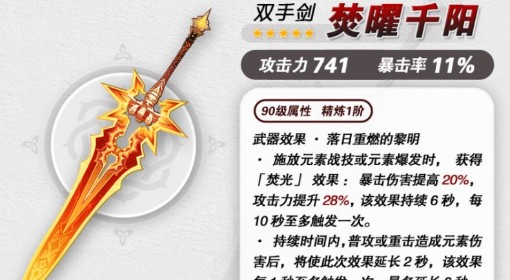 《原神》焚曜千阳突破材料收集攻略 火神玛薇卡专武突破材料点位分享