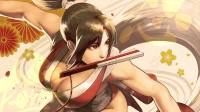 《街霸》公布不知火舞绝美新年贺图：身材实在太丰满!