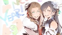 《FF7永恒危机》发布新年贺图：爱丽丝、蒂法贴贴！