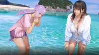 《死或生》小游戏：打水仗、仰卧起坐有湿身效果!