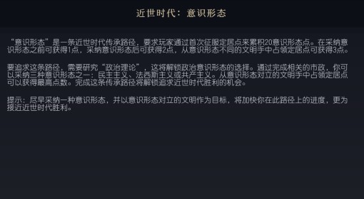 《文明7》意识形态传承路径介绍