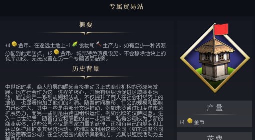 《文明7》专属贸易站设施介绍