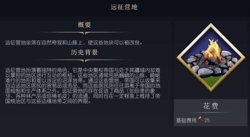 《文明7》远征营地设施介绍