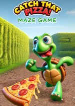 Catch That Pizza! Maze Game