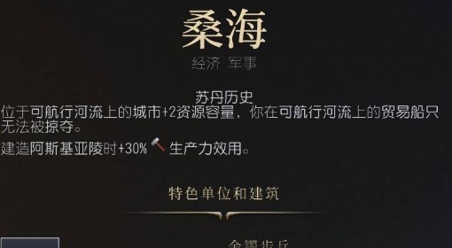 《文明7》桑海强度与特点介绍