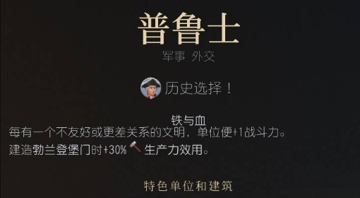《文明7》普鲁士强度与特点介绍