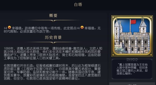 《文明7》白塔介绍