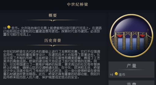 《文明7》中世纪桥梁介绍